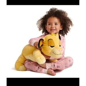 Disney Simba Cuddleez Plush – The Lion King – Large 26'' auth Disney